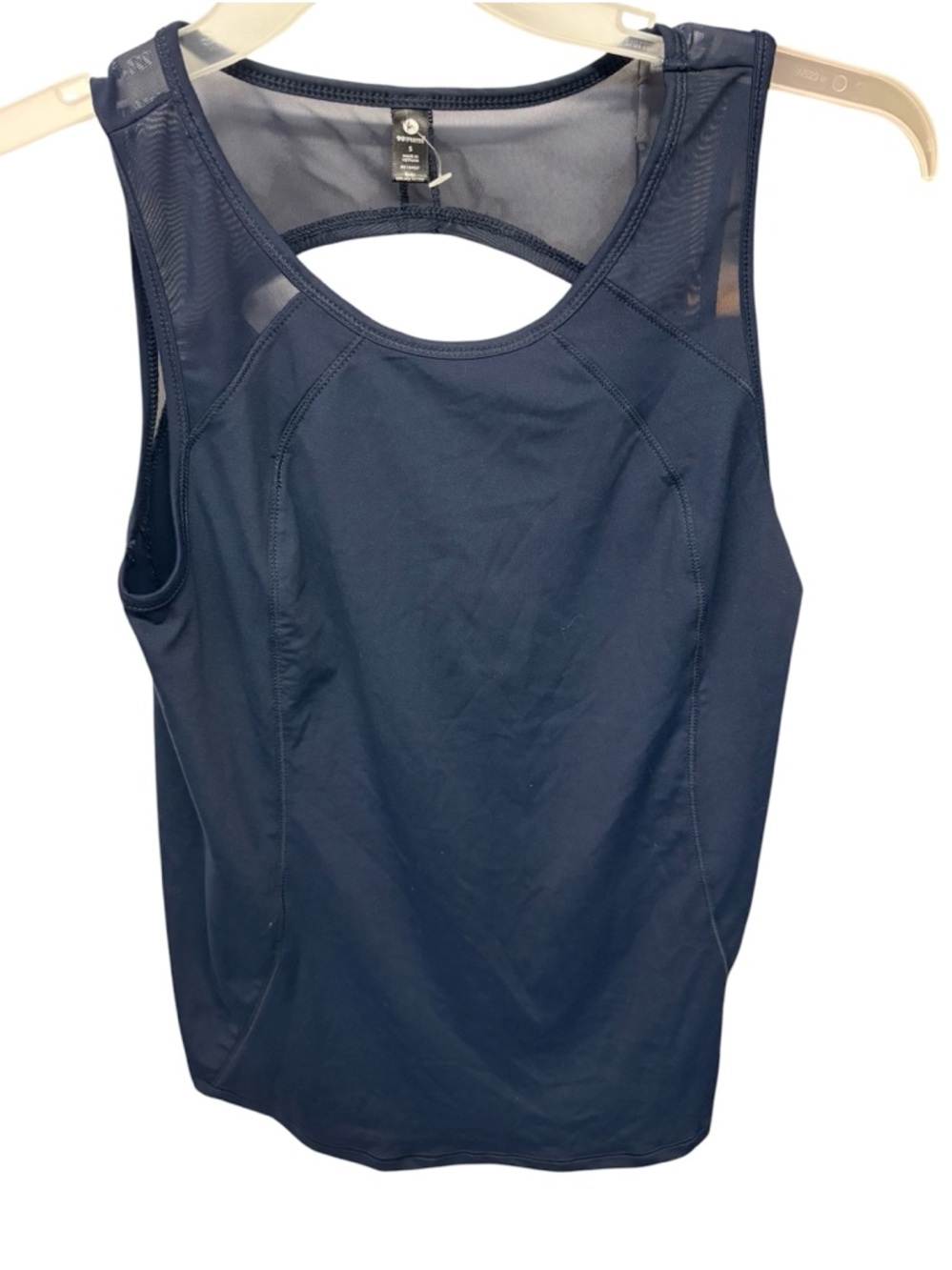 Womens 90’Degree By Reflex Navy Blue  Athletic Tank Top Size Small